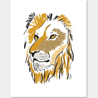 Lion Posters and Art